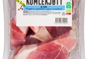 Svin komlekjøtt salt 1kg  kg