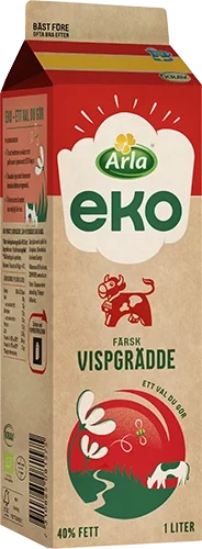 Eko färsk vispgrädde 40%