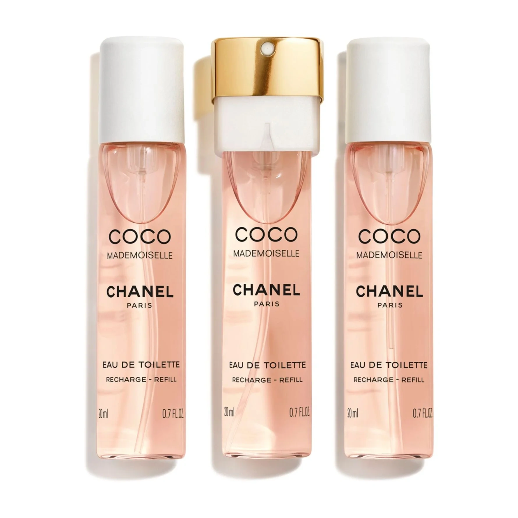 CHANEL EAU DE TOILETTE TWIST AND SPRAY 3 x 20 ml