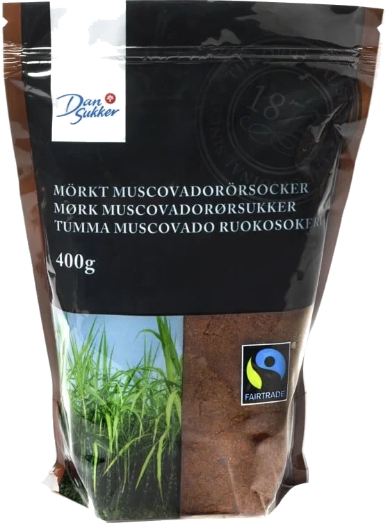 Mørk muscovadorørsukker 400g