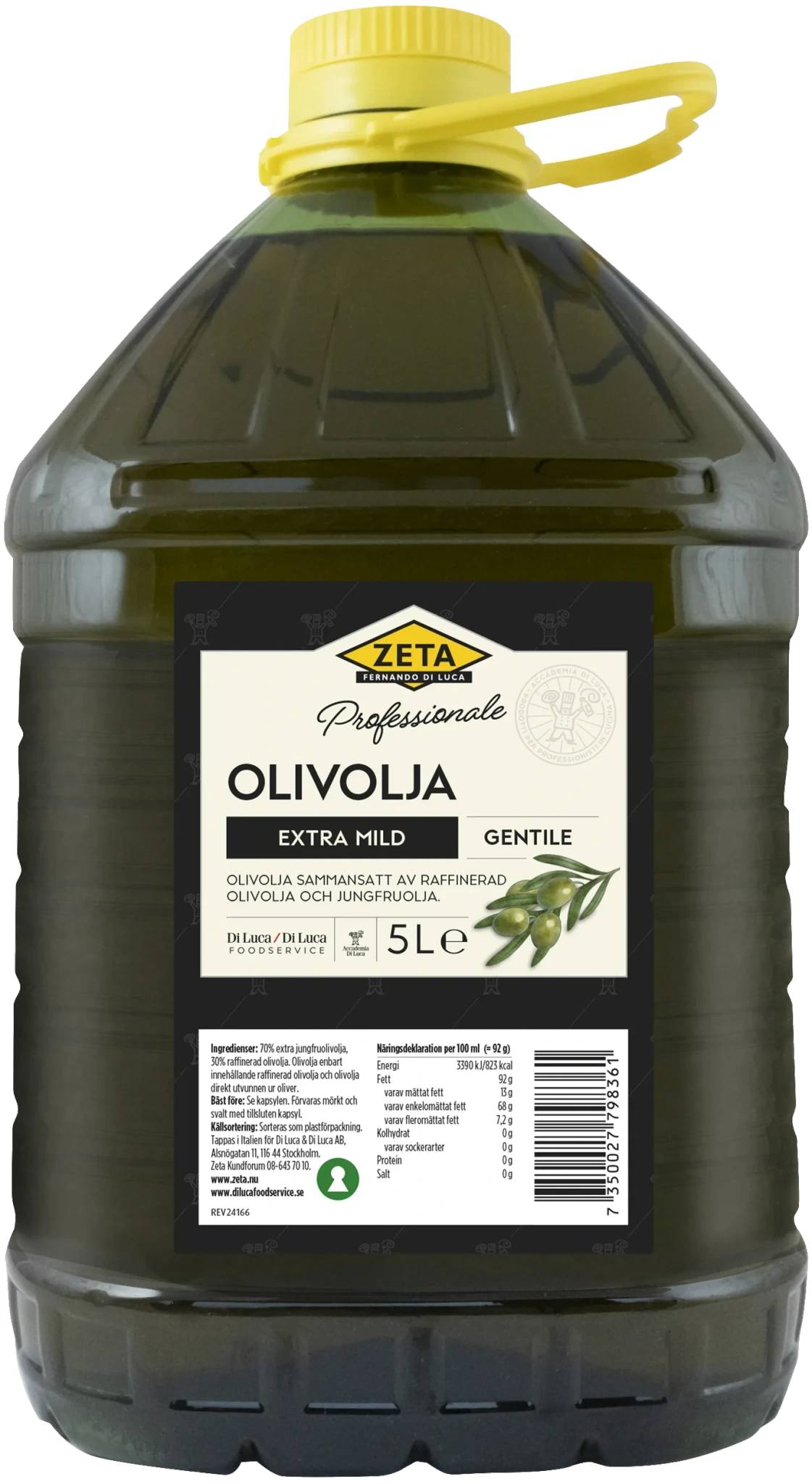 Olivolja Gentile Extra Mild