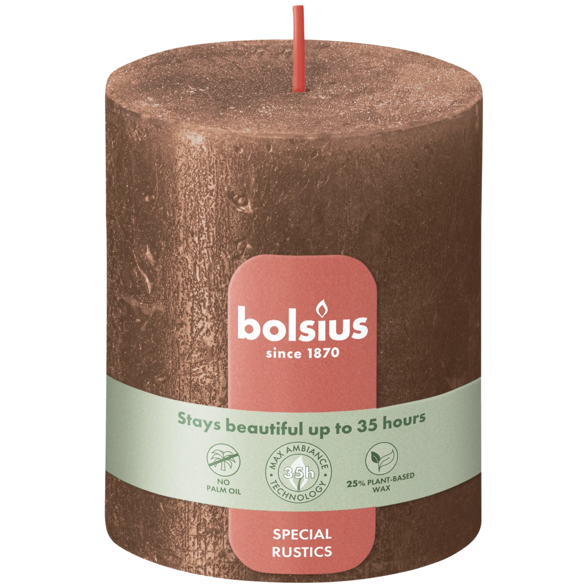 Blockljus Rustik
