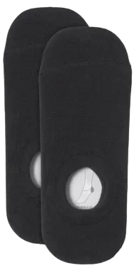 Pierre Robert No Show Socks X2 Black 37-40