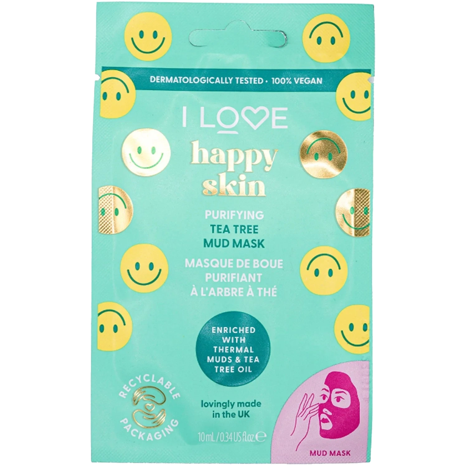 I Love Face Mask