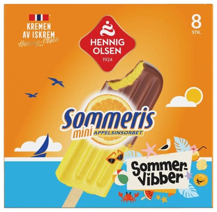 Sommeris 8stk Hennig-Olsen