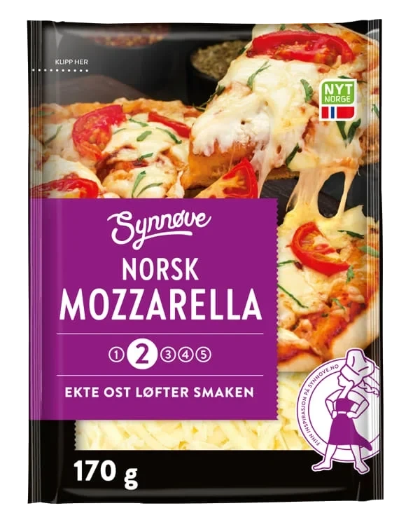 Mozzarella Revet 170g Synnøve