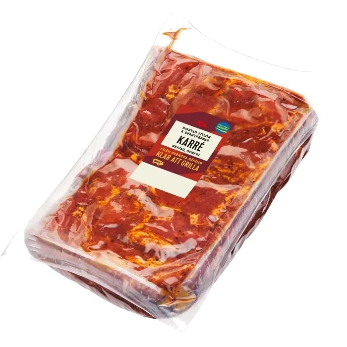 Fläskkarré Rostad Vitlök & Svartpeppar Skivad Benfri ca 1,1kg ICA