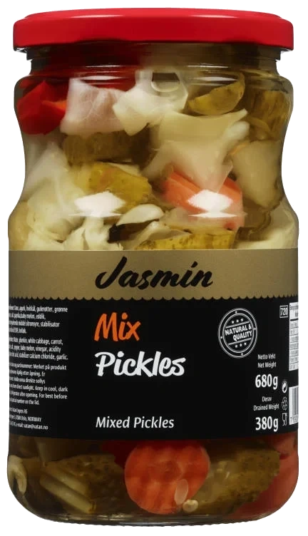 Pickles Mix 720g Jasmin