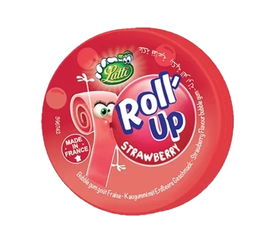Lutti Roll Up Jordbærsmak