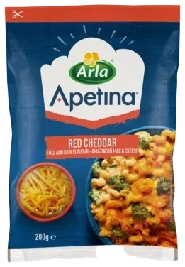 Apetina Rød Cheddar 200g