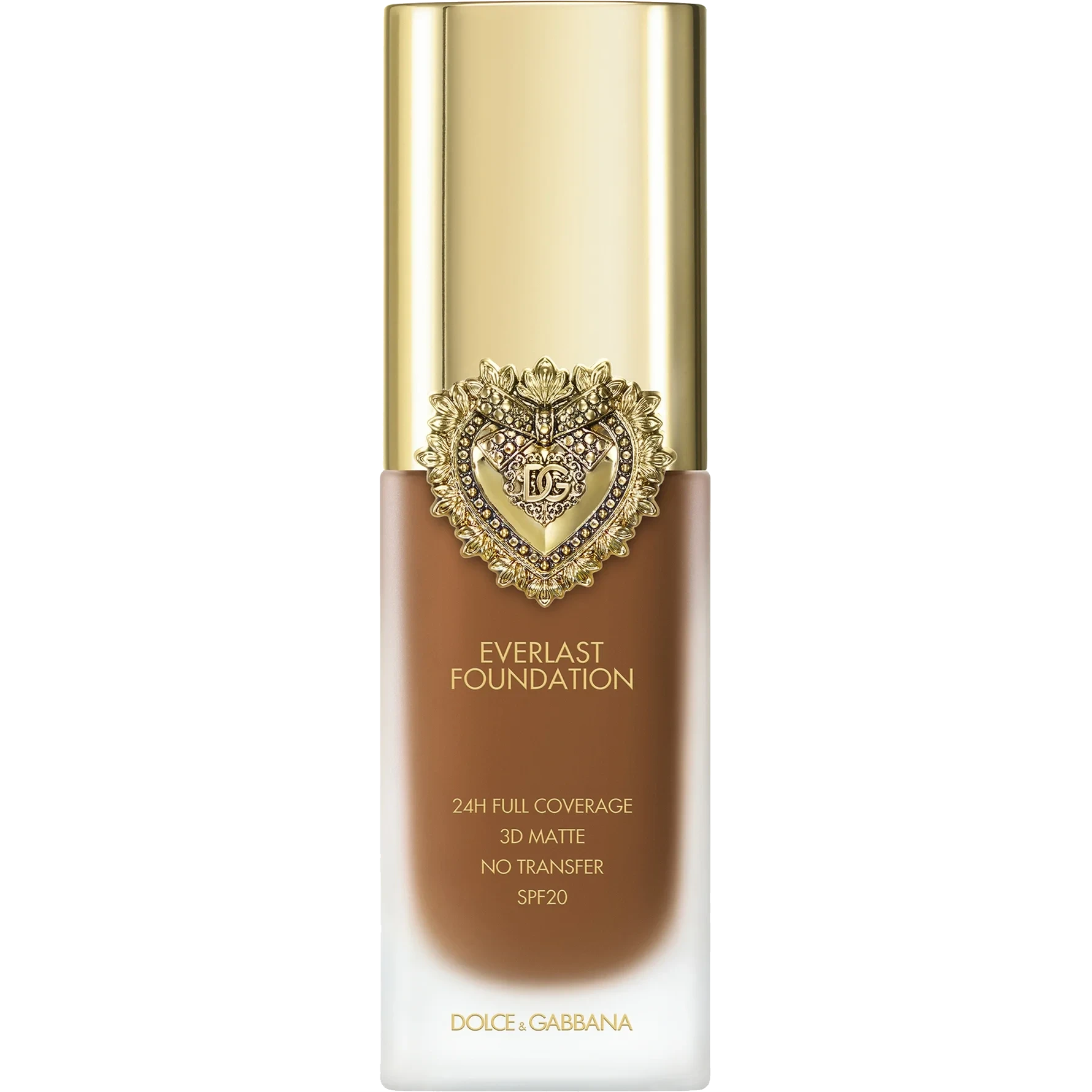 Dolce & Gabbana Everlast Foundation 24H Full Coverage 3D Matte No Transfer SPF20 32W Medium Deep