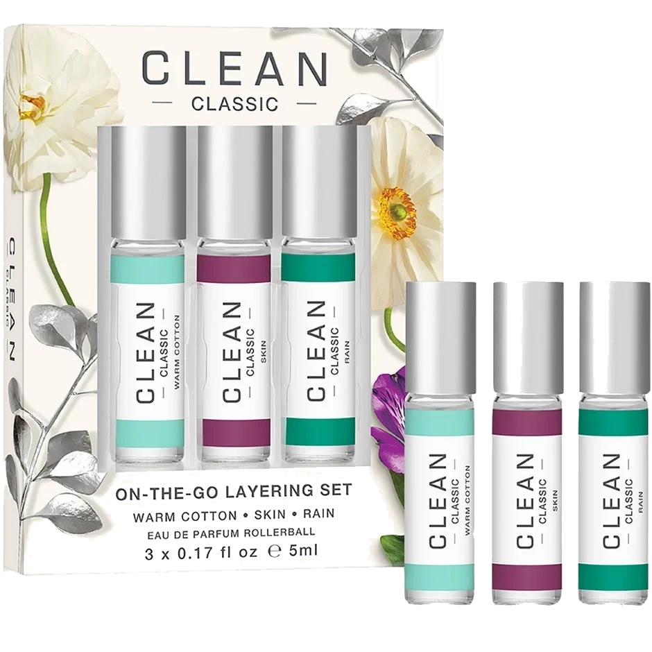 Clean Classic Layering Gift Set 3x5ml