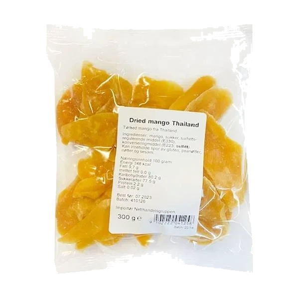 Tørket Mango 300g