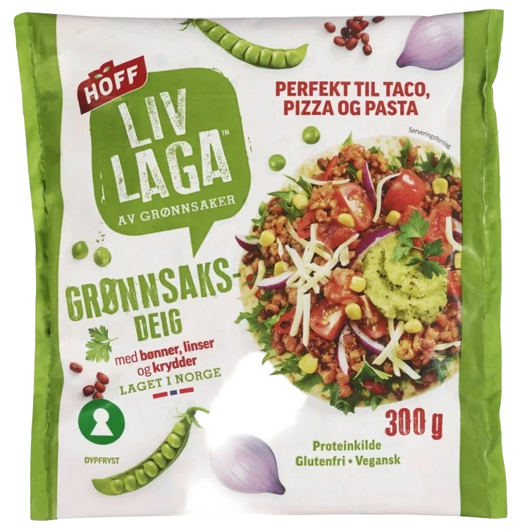 Hoff Liv Laga Grønnsaksdeig 300g
