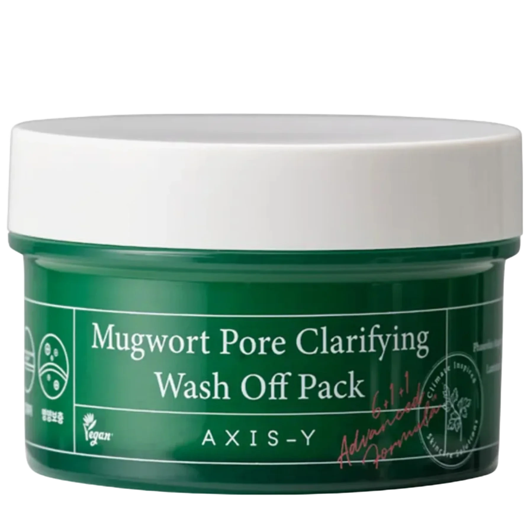 AXIS-Y Mugwort Pore Clarifying Wash Off Pack 100 ml