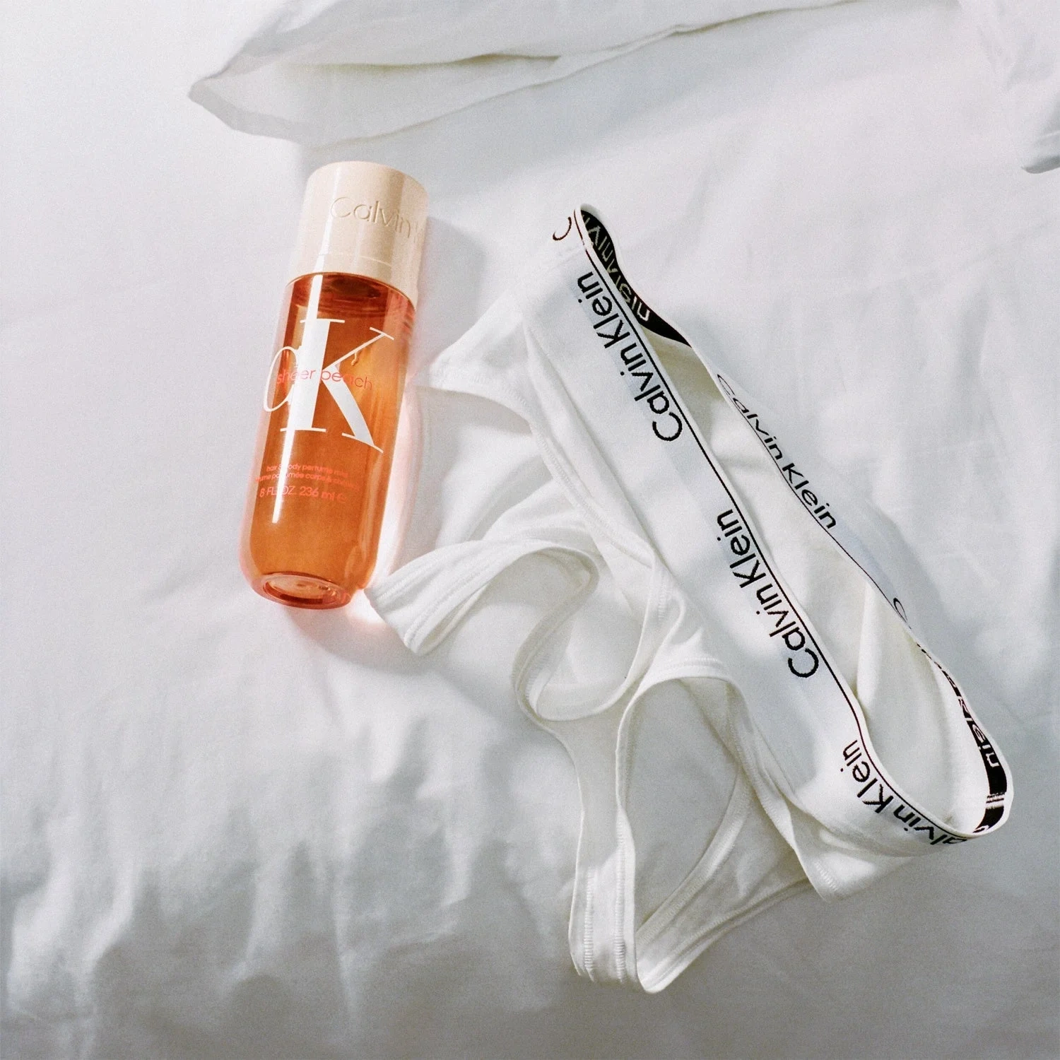 Calvin Klein Sheer Peach Hair & Body Mist