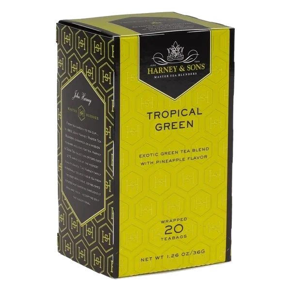 Harney Premium Tropical Green Te 20 Stk