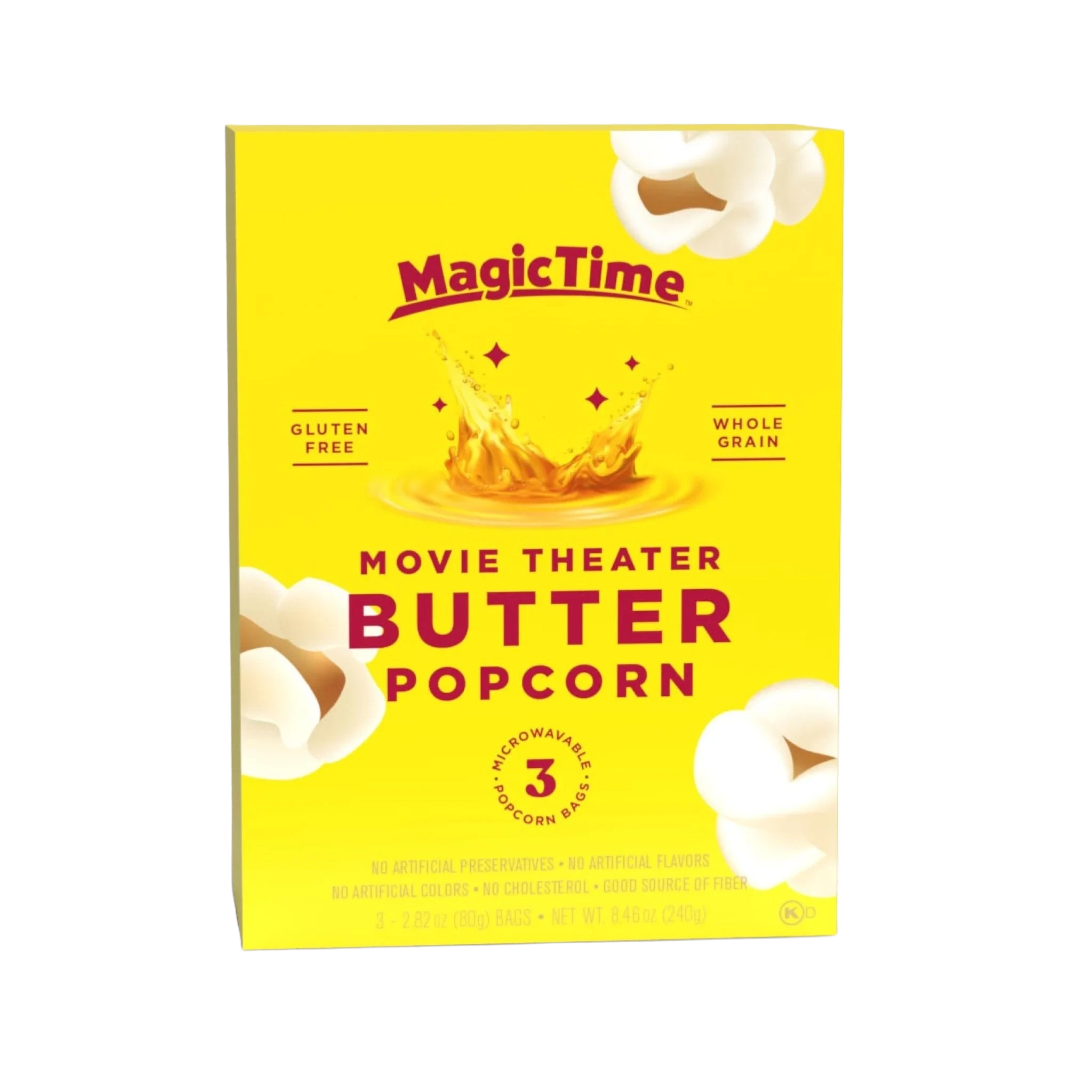 Magic Time Butter Popcorn 3-pack 240 g