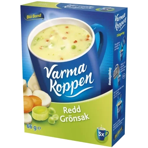 Redd Grönsak Varma Koppen Pulver/3 Port