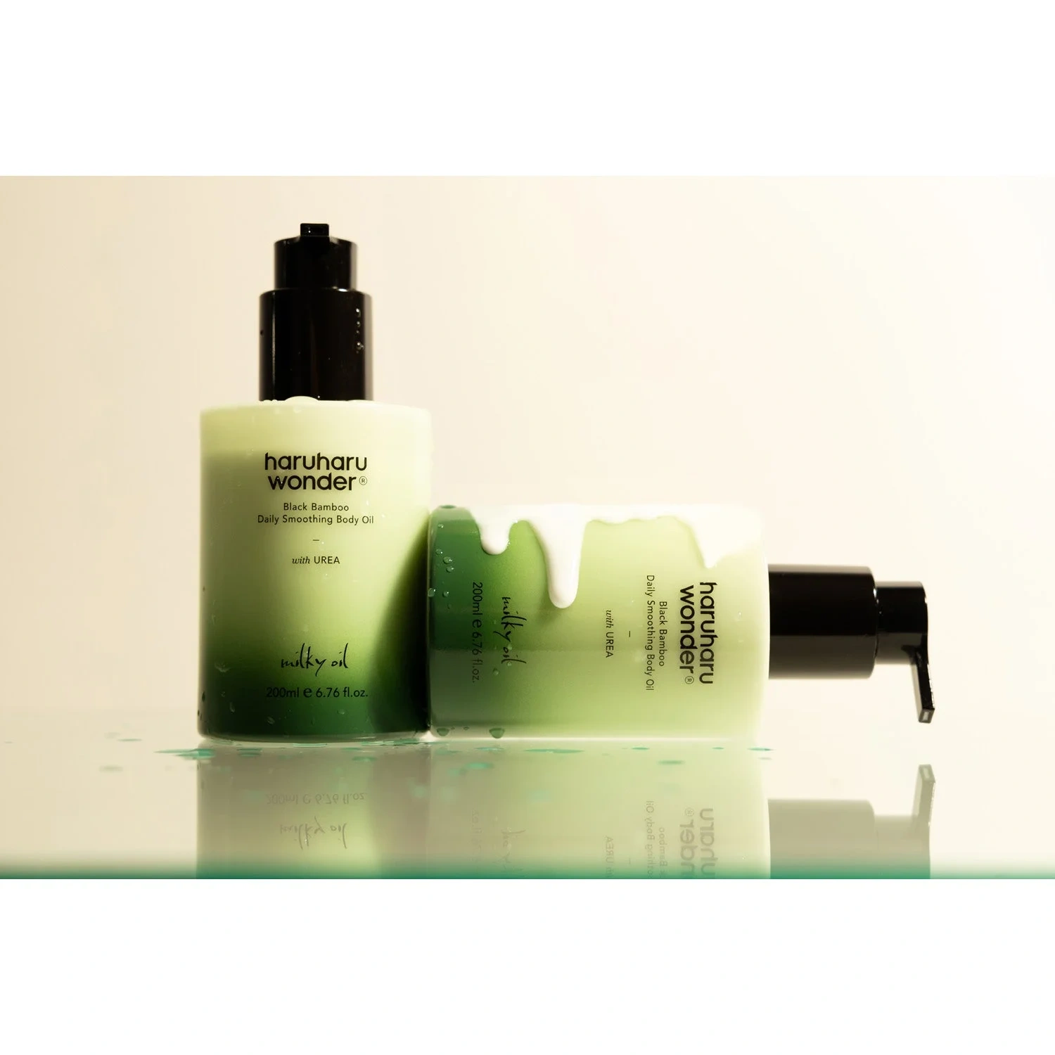 haruharu wonder Black Bamboo Daily Smoothing Body Oil, 200 ml