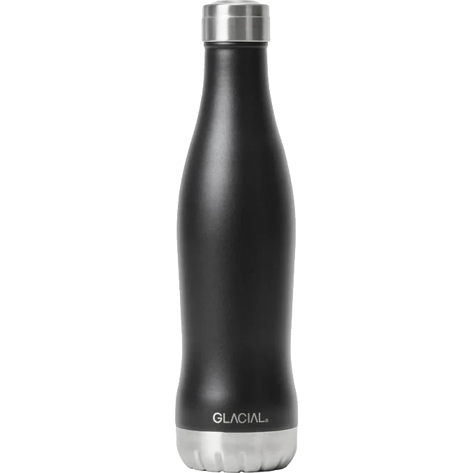 Vattenflaska Matte Black 600 ml