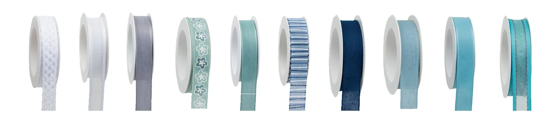 Duni Geschenkband Woc Blue