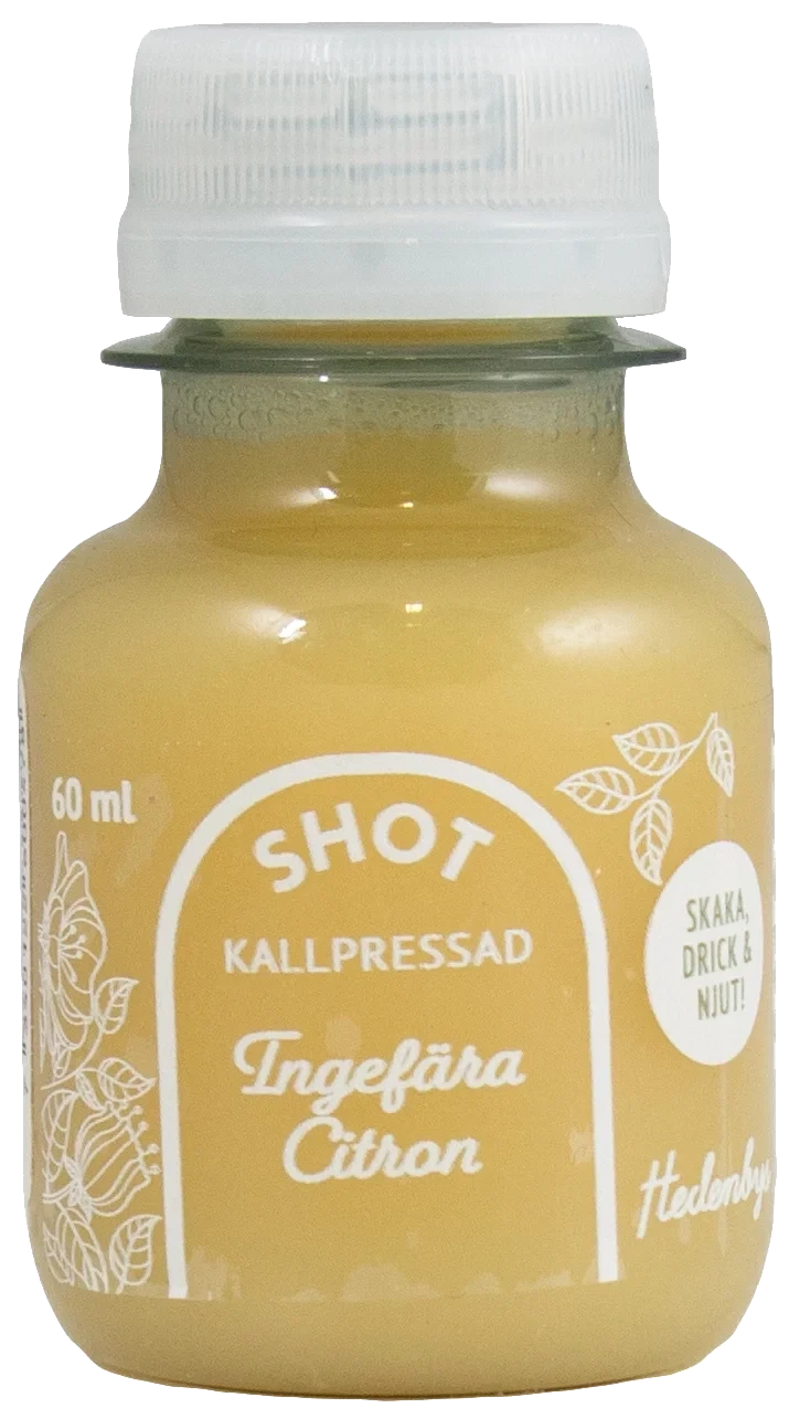 Shot ingefära, citron
