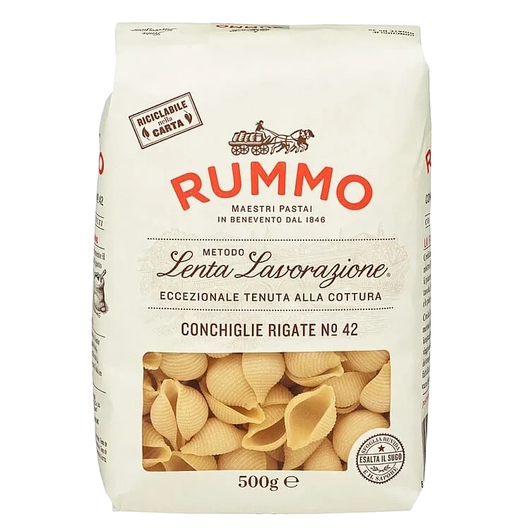 Rummo conchiglie rigate no42 500g