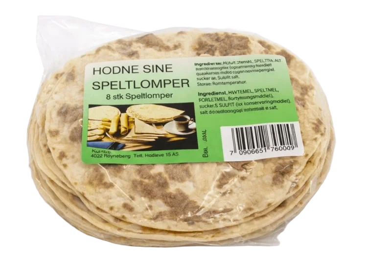 Speltlomper 8pk 200g Hodne