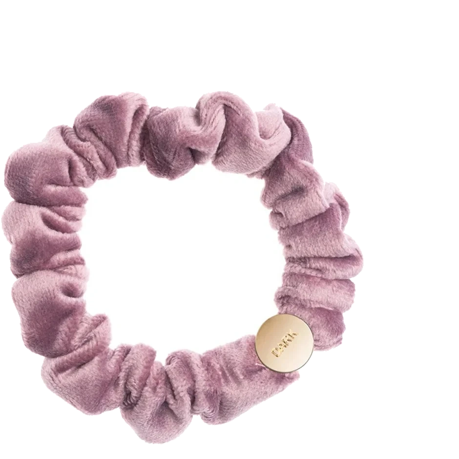 Dark Velvet Mini Scrunchie