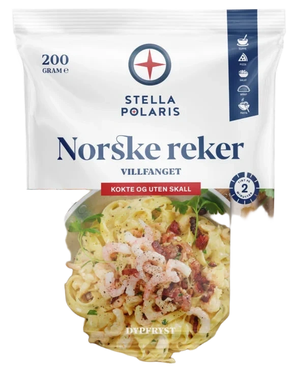 Norske Reker 200g Stella Polaris