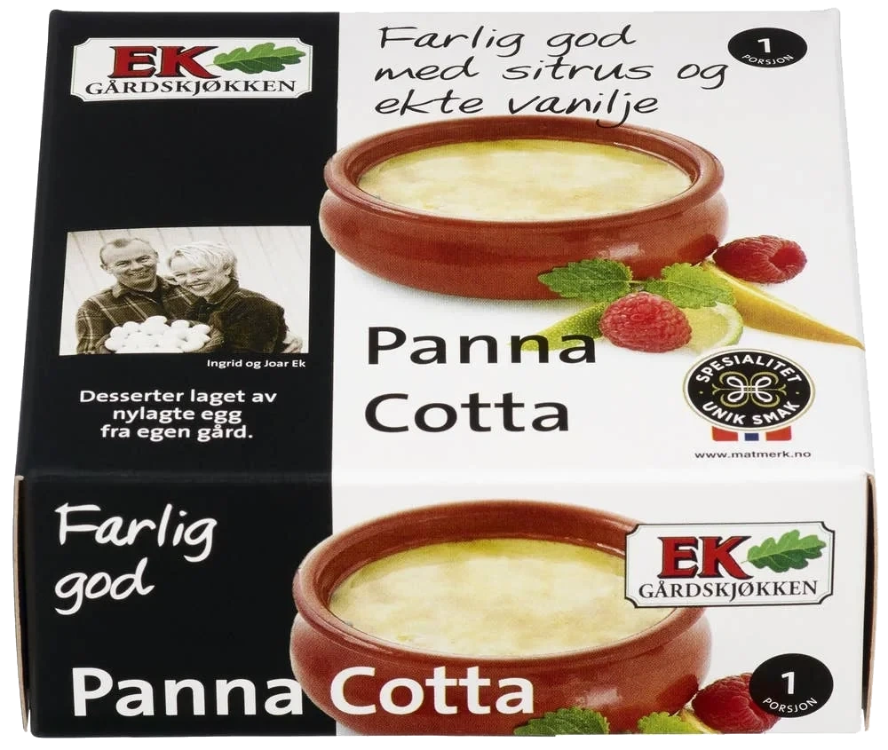 Panna Cotta m/Sitrus 110g Ek