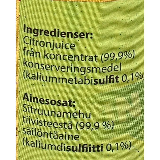 Minella Citronjuice