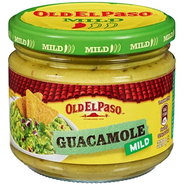 Old El Paso Guacamole Dip 320g
