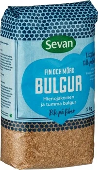 Bulgur fin och mörk