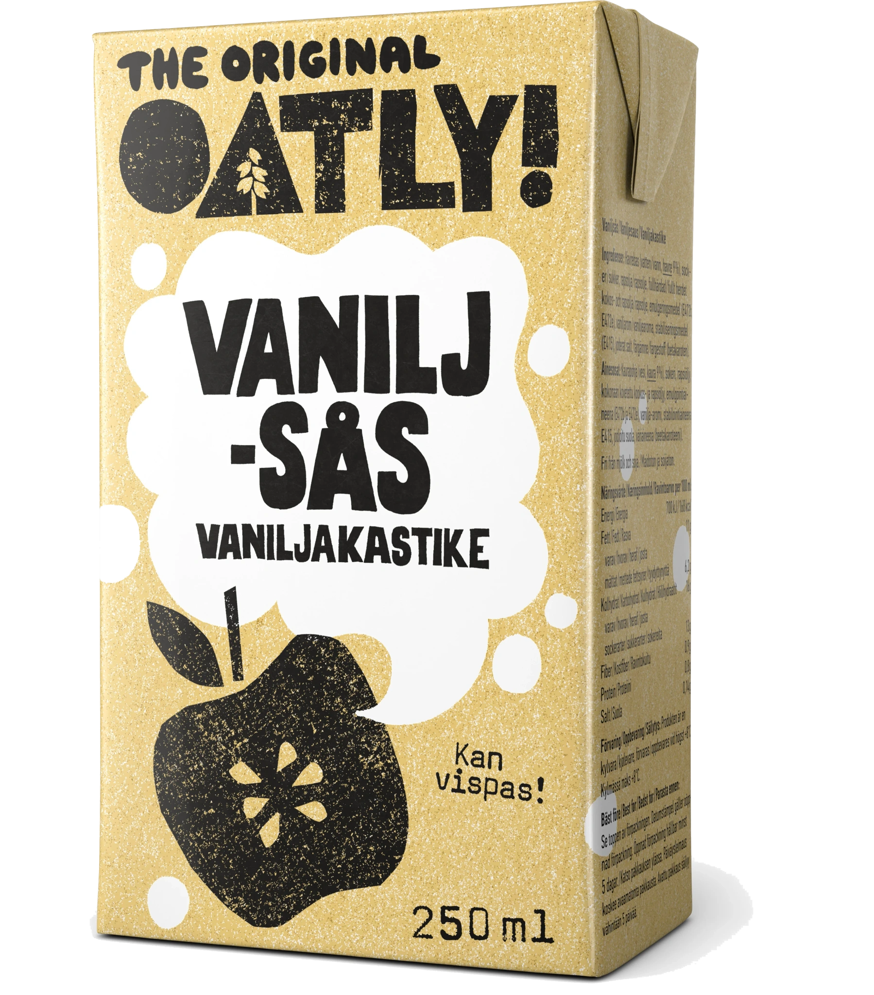 Vaniljesaus vegetabilsk 250ml
