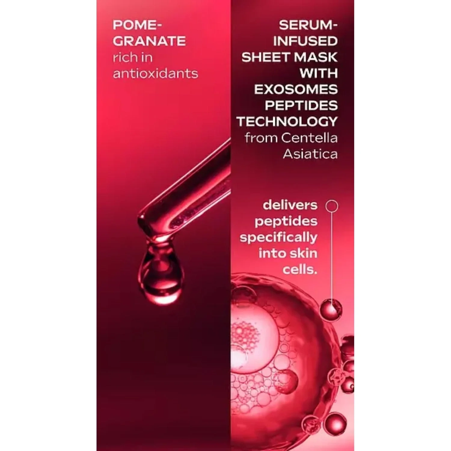 Weleda Exo Boost Glow Sheet Mask Pomegranate Sheet Mask