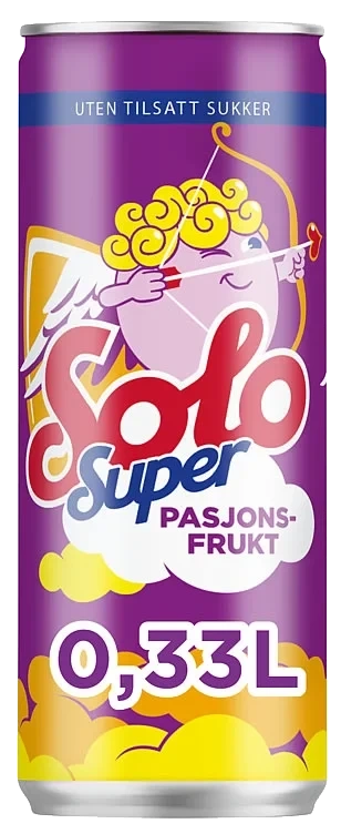 Solo Super Pasjonsfrukt 0,33l boks