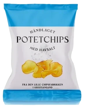 Thon chips havsalt 60g