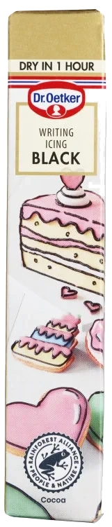 Writing Icing Black 25g Dr.Oetker