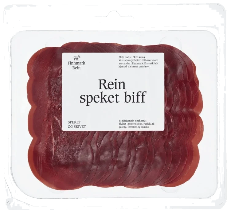 Reinsdyr Biff Speket 70g Finnmark Rein