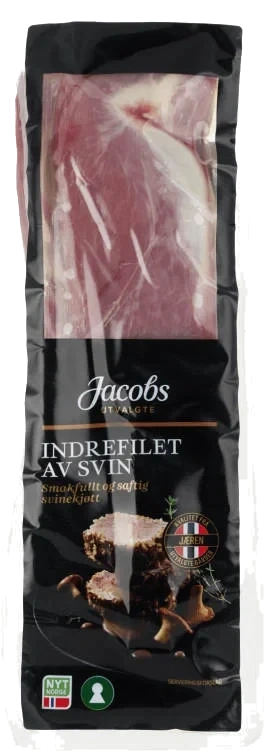Svin Indrefilet Ca500g Jacobs Utvalgte