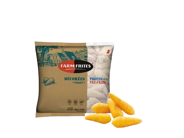 FARM FRITES SPECIALITER Decorees fryst