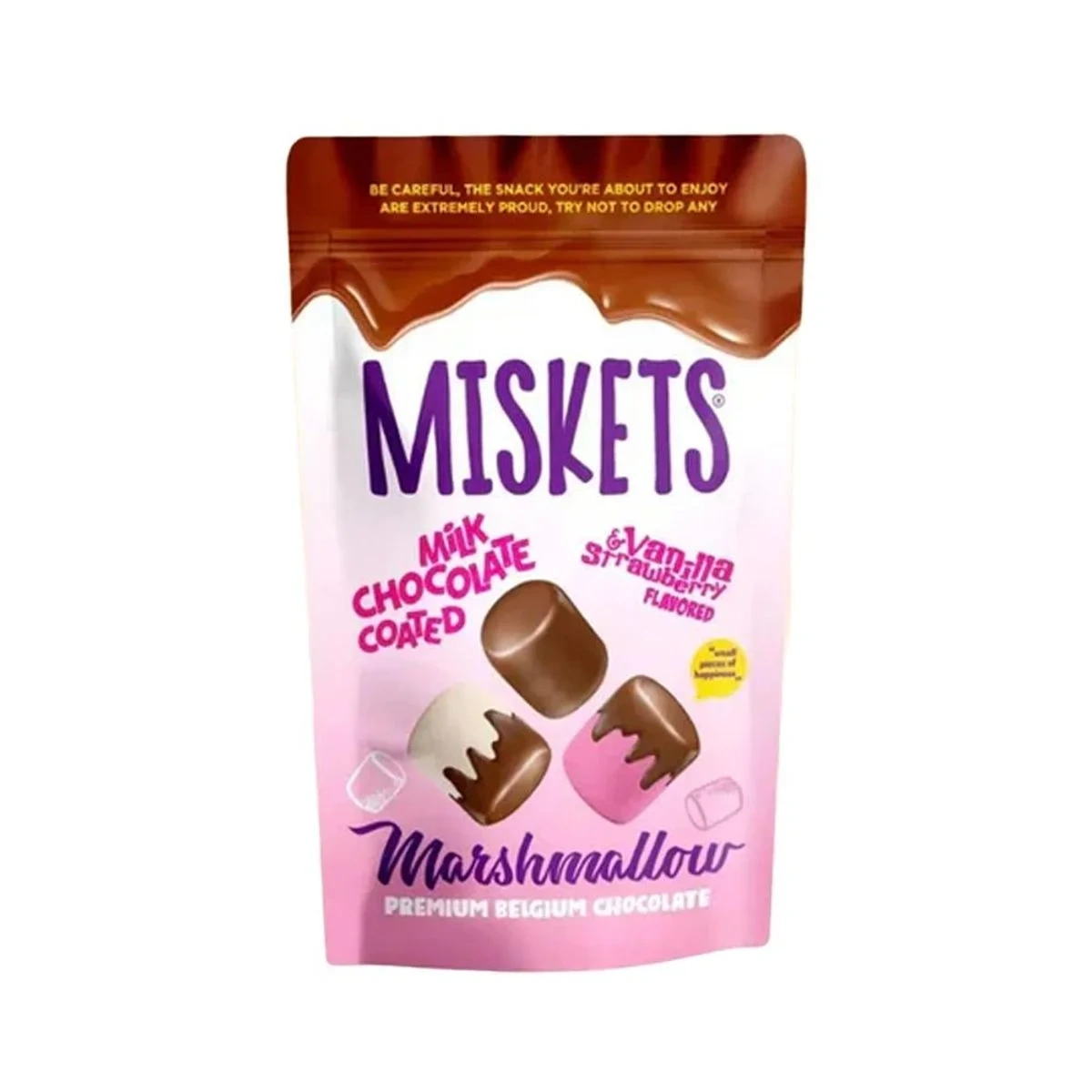 Miskets Milk Chocolate Covered Marshmallow 80g