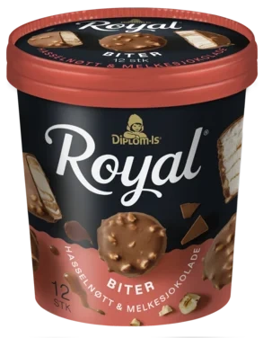 Royal Biter Hasselnøtt 12stk