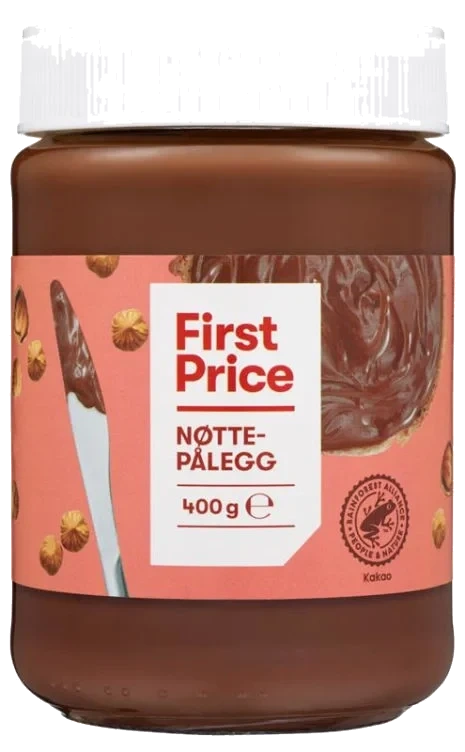 Nøttepålegg 400g First Price