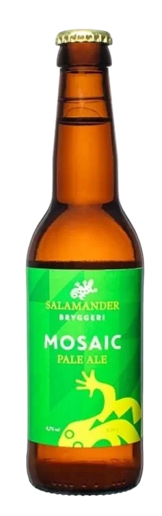 Mosaic Pale Ale 0,33l flaske Salamander