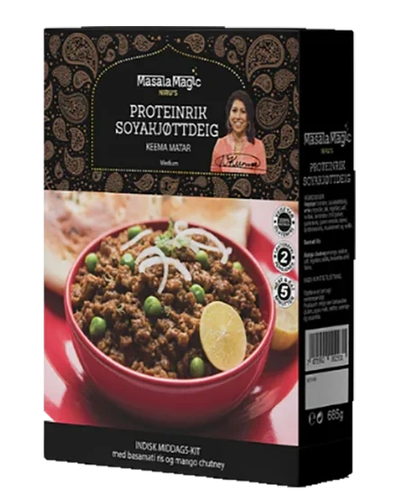 Proteinrik Soyakjøttdeig Masala Magic 685g