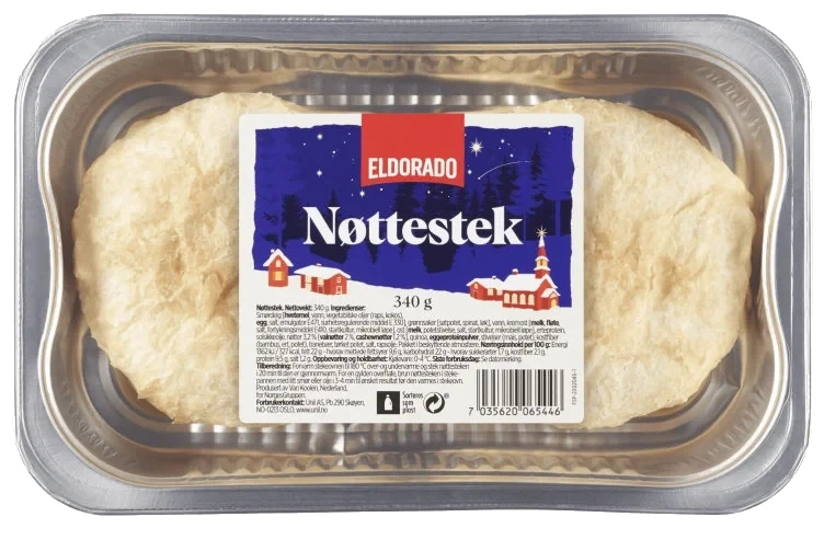 Nøttestek 340g Eldorado