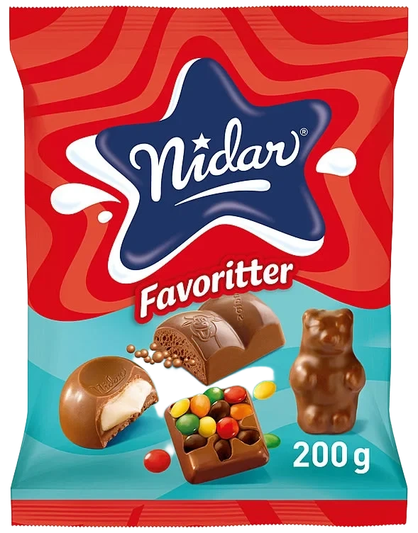Nidar Favoritter Stratos 200g
